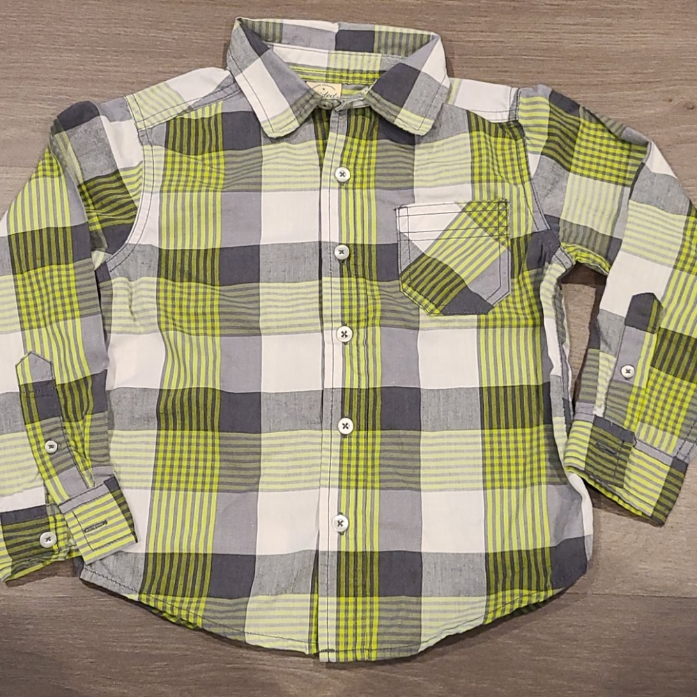 Faded Glory Button Down 4/5